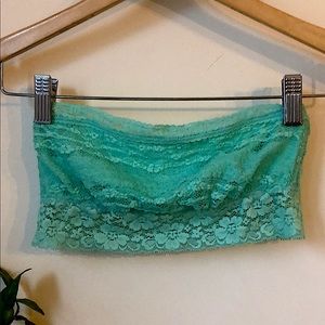 🐆 Free People Lacey Looks Bandeau Strapless Bra